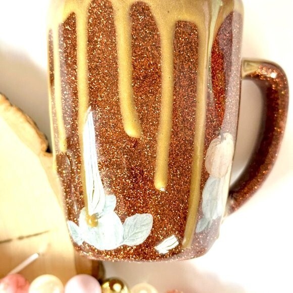 NWOT Handmade Charlie Brown Ceramic Coffee Mug - Picture 4 of 4